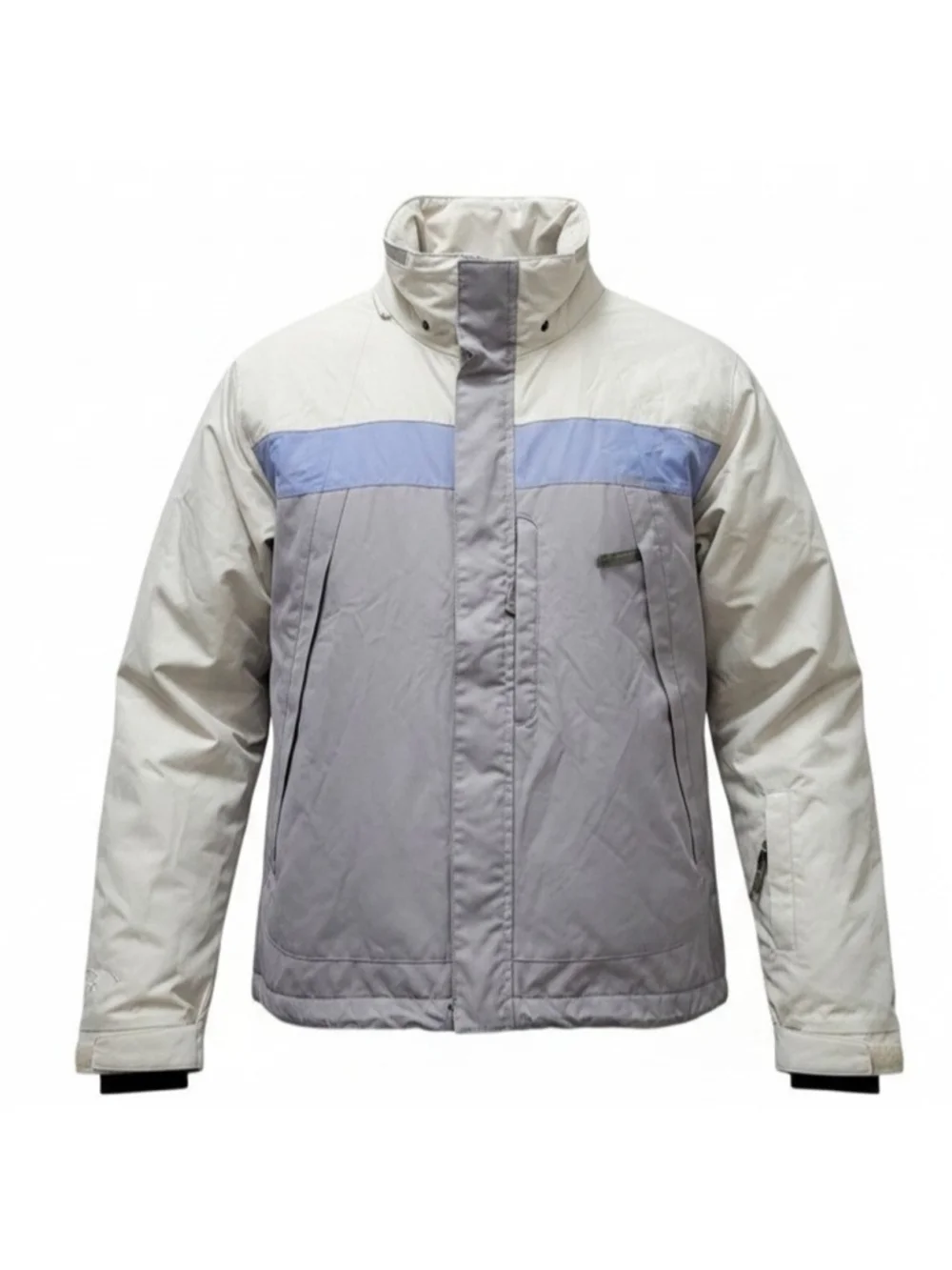 O’Neill Men's Beige Long-Sleeves High-Neck Insulated Ski Snowboard jacket Medium